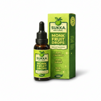 Monk Fruit Drops, No Erythritol — 100% Pure Extract, Zero Calories